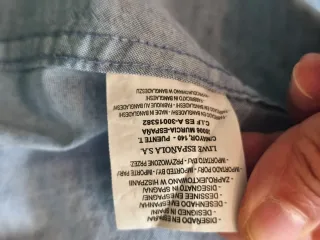 Camisa Inside XL Estampado Azul