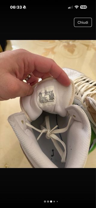 Scarpe Jordan Mid Beige/Bianche