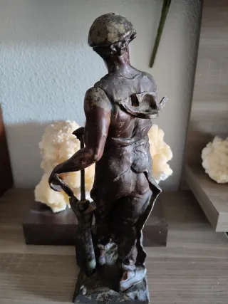 Escultura de forjador Emile Louis Picault