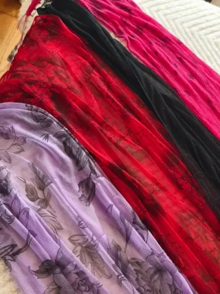 Lote 4 Chalinas Estampadas