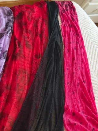 Lote 4 Chalinas Estampadas