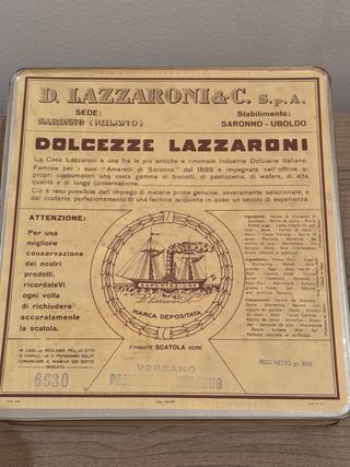 Tre scatole Vintage Gianduiotti Farmaco Biscotti