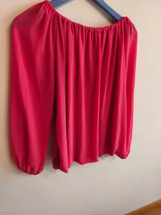 Camisa italiana rosa talla L