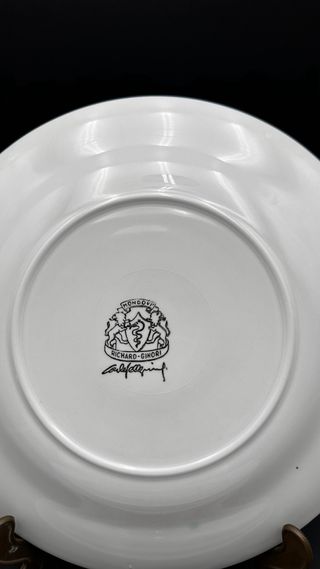 6 Piatti Richard Ginori Fiera Tartufo Alba 1968