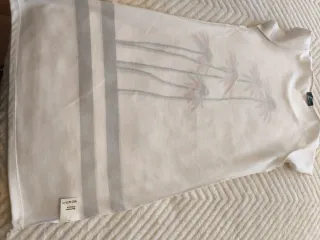 Vestido Giltome Flores Rojas Talla M