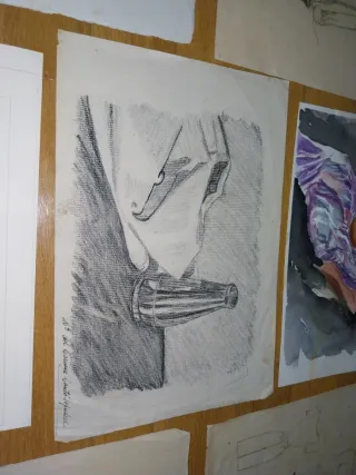 Lote de 7 obras de arte antiguas