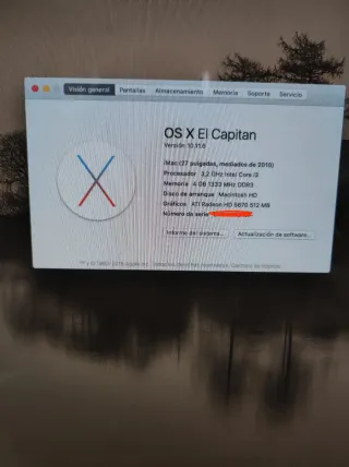 iMac 27 2010 teclado y ratón inalámbrico y mando