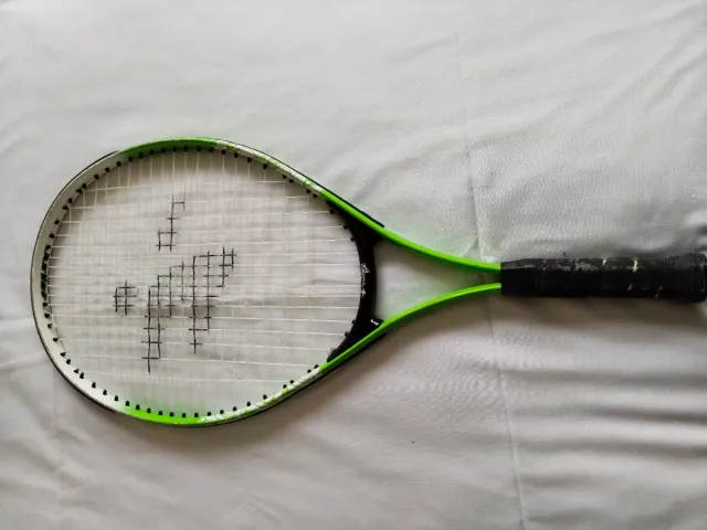 Raqueta de tenis infantil verde