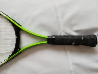 Raqueta de tenis infantil verde