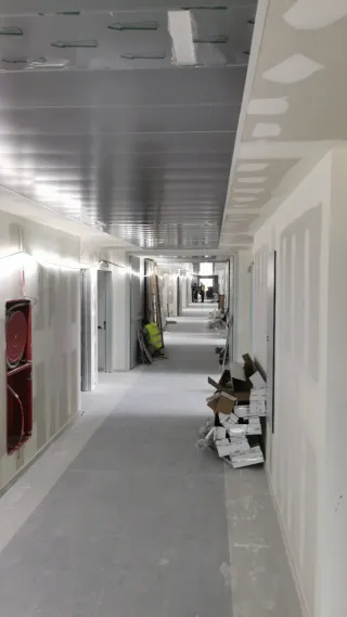 Se realizan paredes y techos de pladur