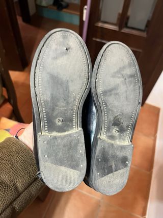 Mocasines negros talla 29