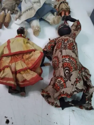 12 Bambole Antiche in Totale