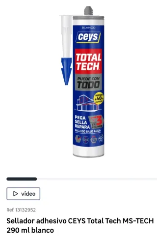 Precio por 2 unidades Sellador CEYS Total Tech MS-