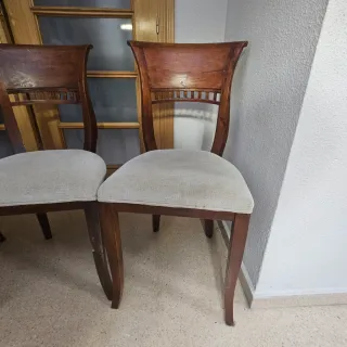 4 Sillas Banak + regalo 2 sillas  restaurarar