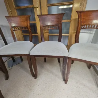 4 Sillas Banak + regalo 2 sillas  restaurarar