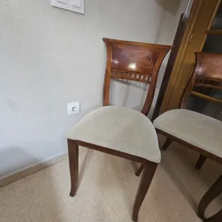 4 Sillas Banak + regalo 2 sillas  restaurarar