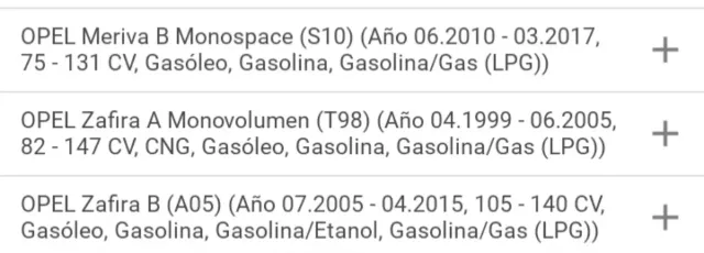 Discos de freno Astra G