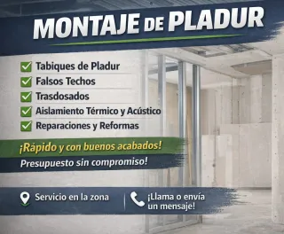 Montaje de Pladur