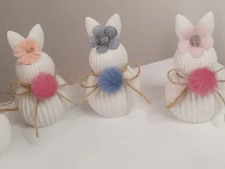 Coniglietti Pasquali Decorativi