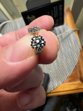 Pendientes Thomas Sabo Plata y Circonitas Negras