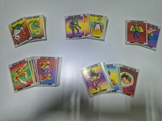 Colección Cromos Dragon Ball Ediciones este años90