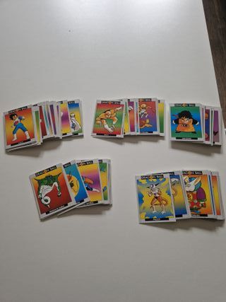 Colección Cromos Dragon Ball Ediciones este años90