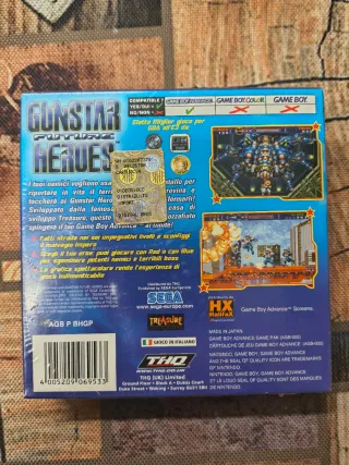 Gunstar Future Heroes GBA
