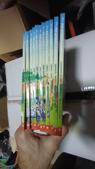 Colección libros infantiles Mis amigos los animale