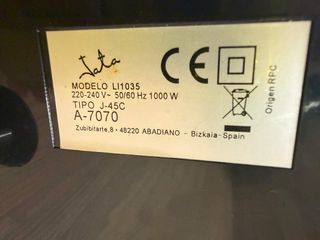 Extractor Zumos Jata 1000W Inox Profesional