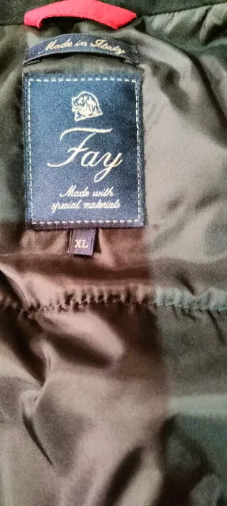 Giubbotto Fay Grigio Uomo