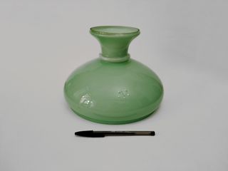 Opalina verde antigua de cristal