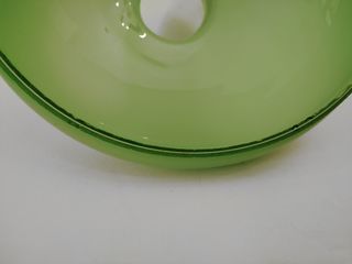 Opalina verde antigua de cristal