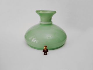 Opalina verde antigua de cristal