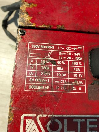 máquina de soldar MIG/MAG