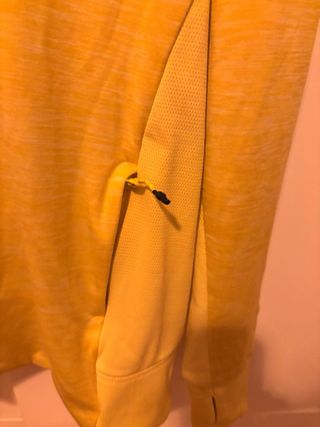 Sudadera deportiva Kalenji amarilla Talla M