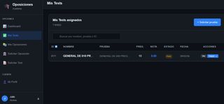 Tests de Oposición Subalterno Jerez