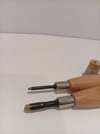 Set 2 Gubias para Madera REIG