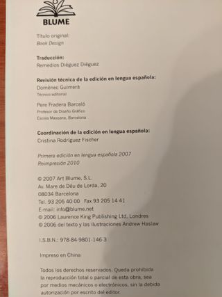 Creación, diseño y producción de libros NUEVO