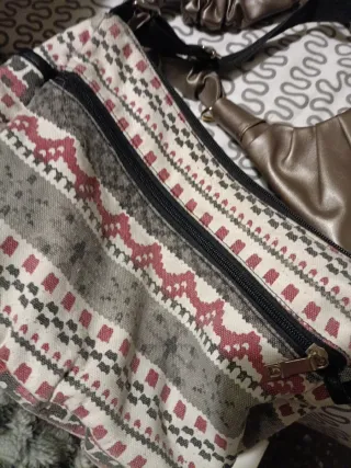 Bolso bandolera estampado