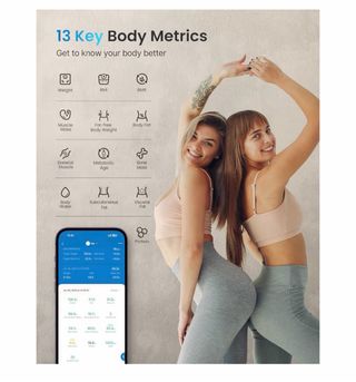 Báscula Grasa Corporal RENPHO Negra