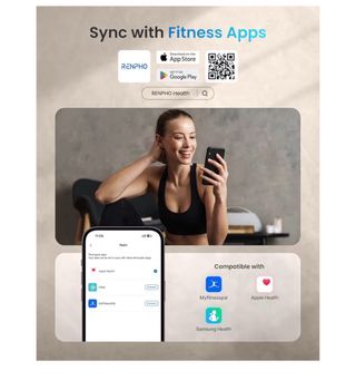 Báscula Grasa Corporal RENPHO Negra