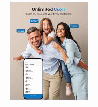 Báscula Grasa Corporal RENPHO Negra