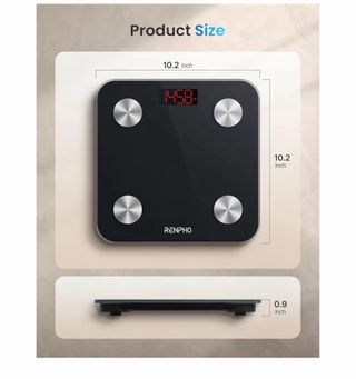 Báscula Grasa Corporal RENPHO Negra