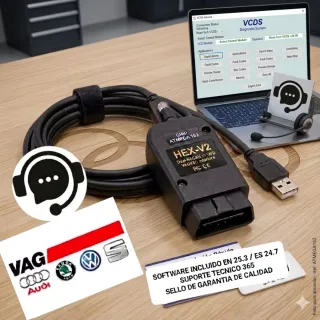 VCDS HEX-V2 VAG Diagnóstico español SIN STOCK