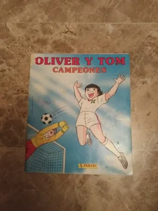 Álbum Oliver y Tom Campeones Panini COMPLETO