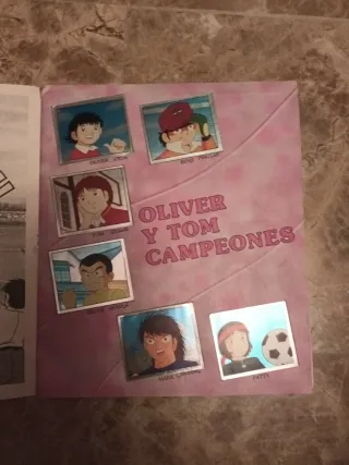 Álbum Oliver y Tom Campeones Panini COMPLETO