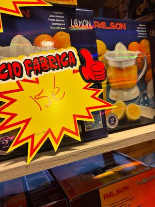 Exprimidor Palson 1L