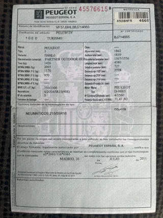 Citroen Berlingo 2011