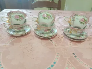 Servizio 6 tazze da collezione