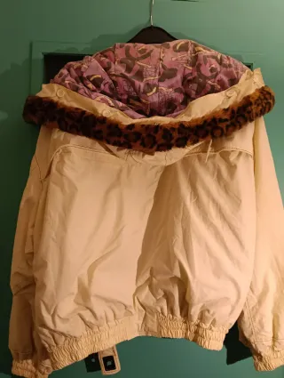 Chaqueta de esquí con forro estampado